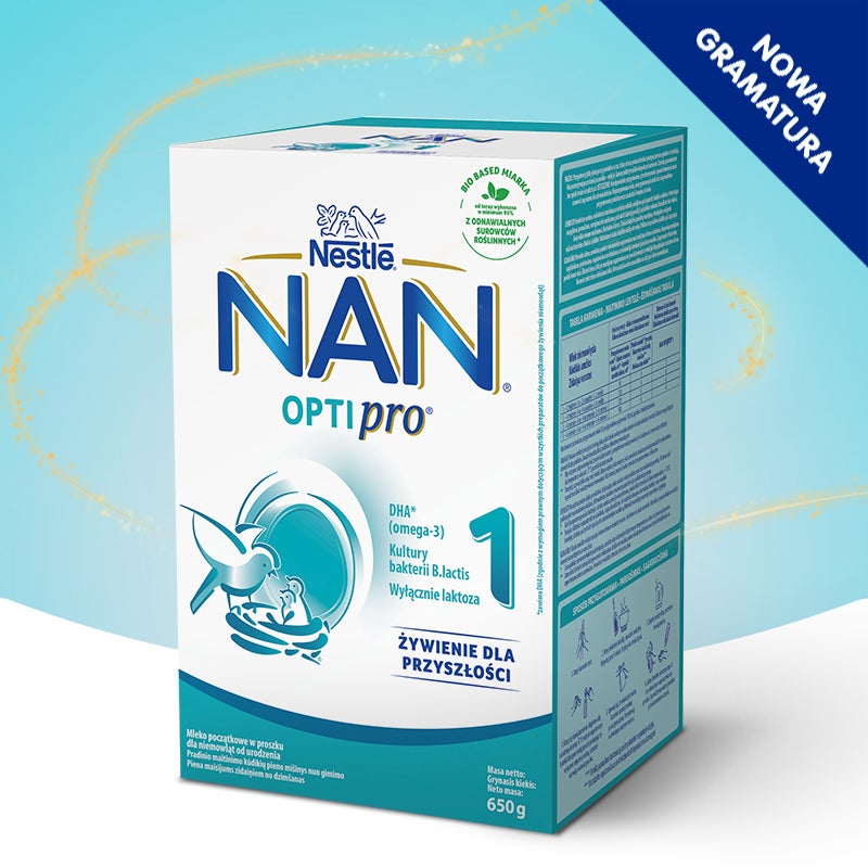 NAN OPTIPRO® 1 mleko początkowe | Nestlé Baby&me